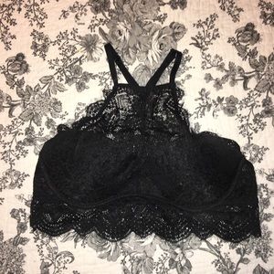 Black Victoria’s Secret Lace Bralette